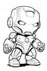 Dla miłośników Avengers dostępna jest kolorowanka Iron Mana do druku