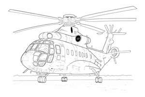 Kolory latają - helikopterowa kolorowanka do druku