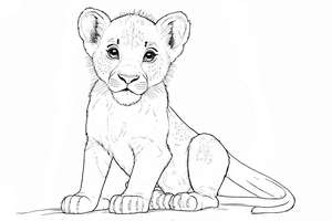 Ukochana Simby Nala do druku