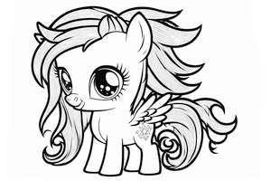 Łatwa i ładna kolorowanka dla dziecka