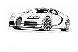 Bugatti malowanka