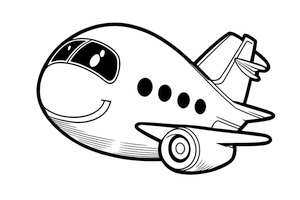 Samolot pasażerski na kolorowance - poznaj różne rodzaje samolotów i zobacz jakie są ich zastosowania