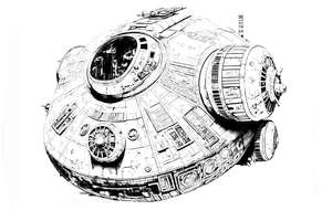 Kolorowanka Imperium ze Star Wars do druku dla dzieci